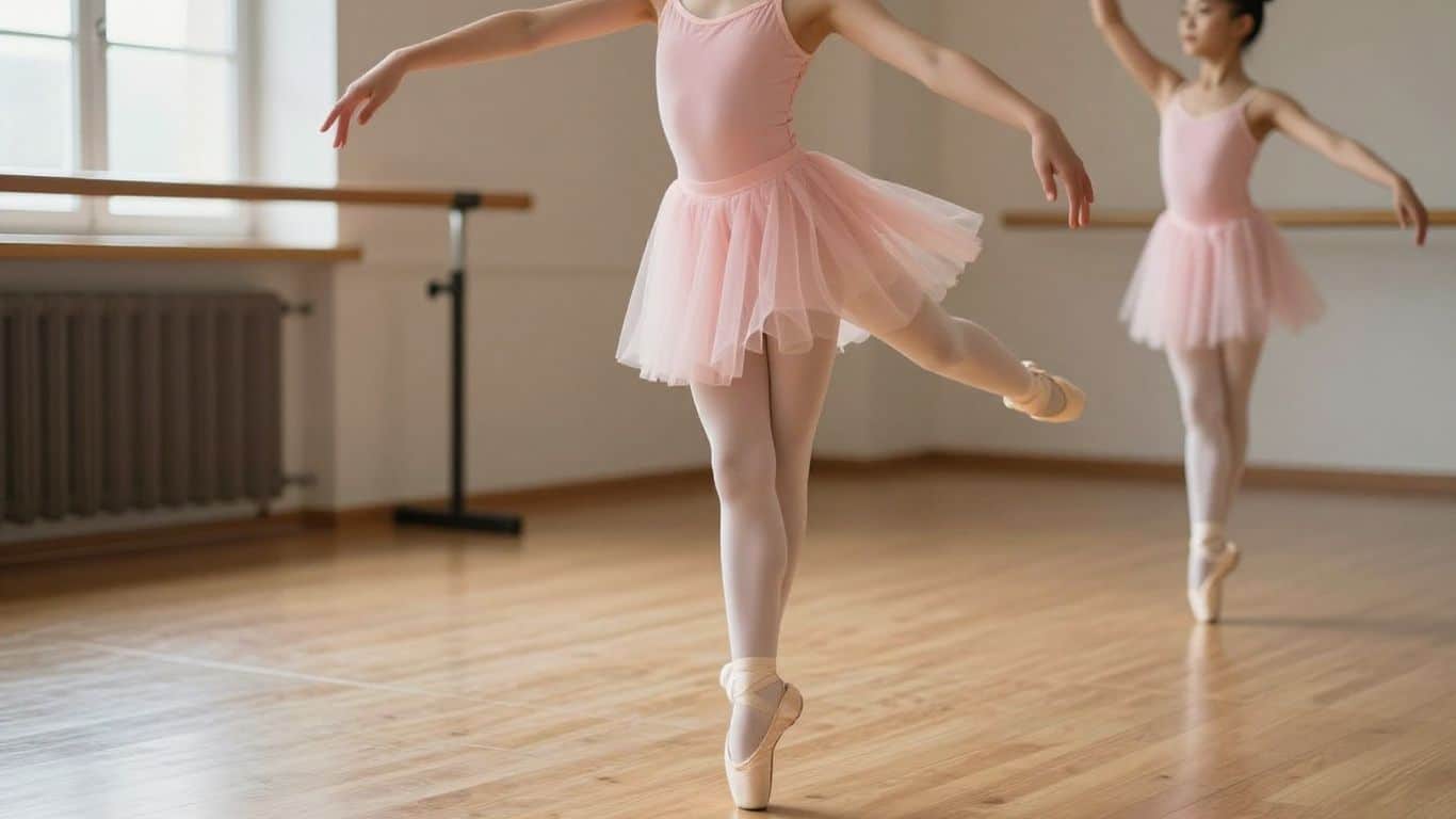 Children's ballet classes grouped by age at CM Dancing